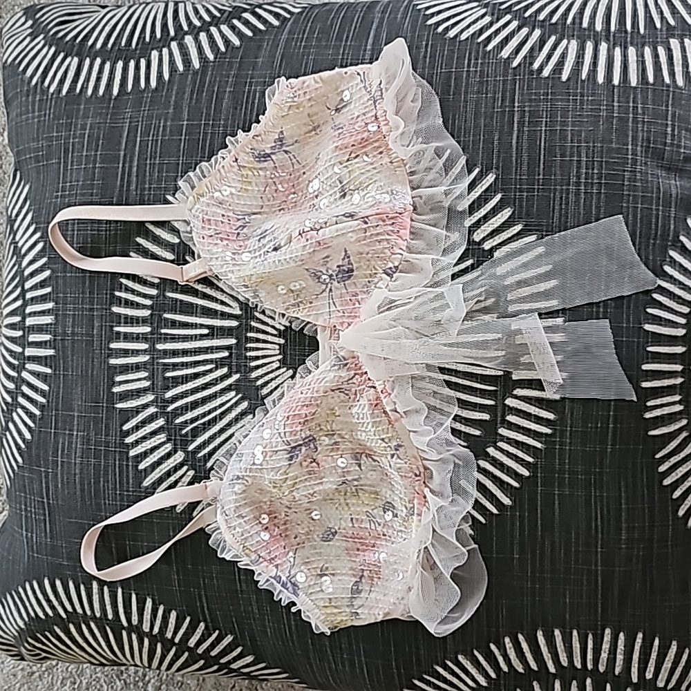 Victoria's Secret sequins bra